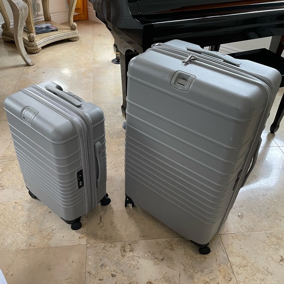 BEIS Other Beis 2 Piece Luggage Set In Grey Poshmark